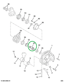 1694477C91 Gear Set, Ring And Pinion Diff