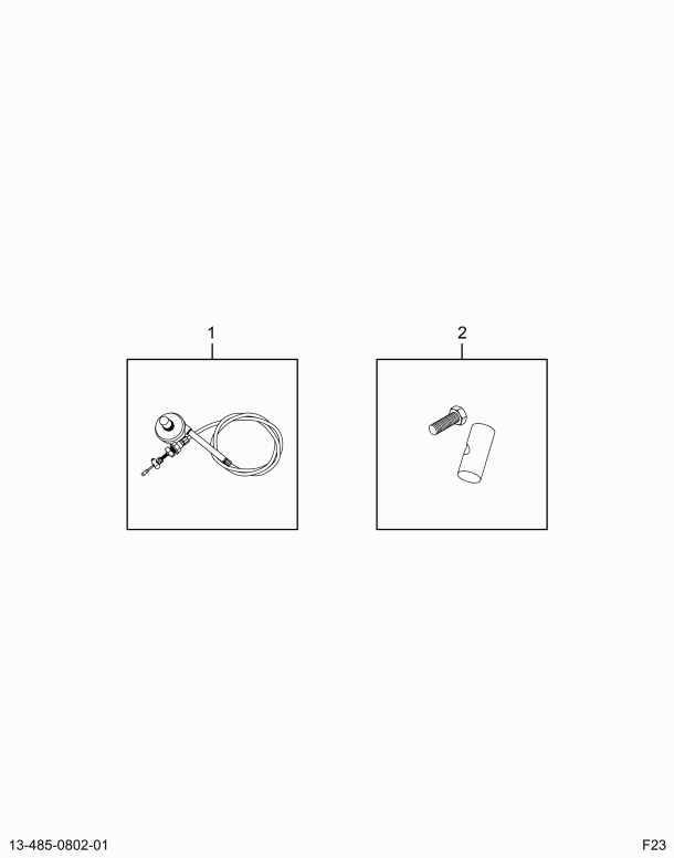 1694951C91 CABLE CONT MODULATOR W/FIX KIT