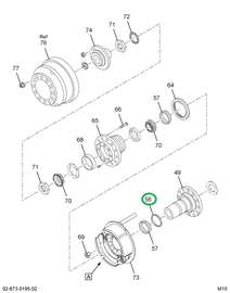 1695040C1 RING,SPINDLE