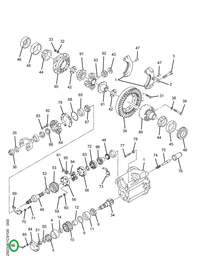 1696229C1 BOLT HH M10 X 45MM PIN CAGE