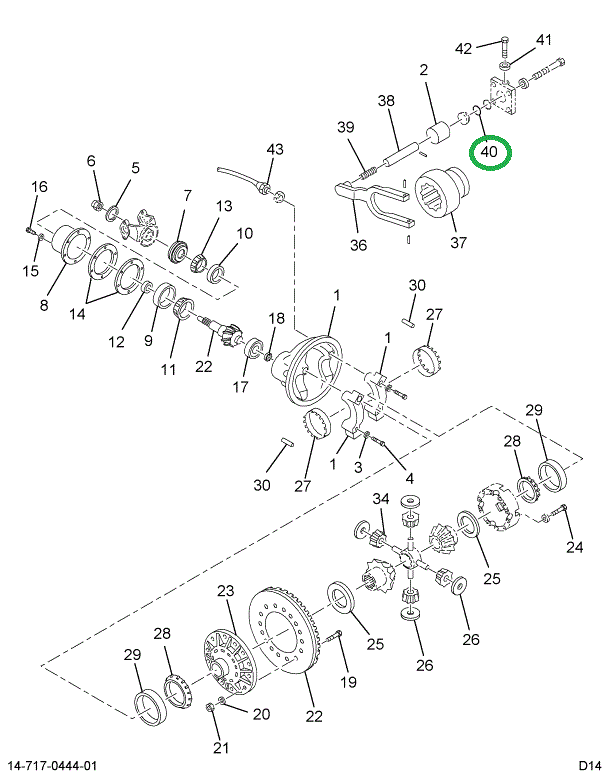 1696234C1 RING,O AIR CYL