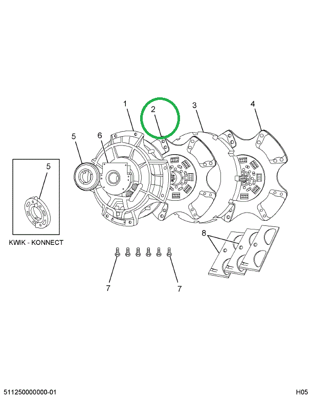 1696616C91 Disc, Clutch Ceramic Rear