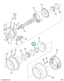 1697048C1 SEAL OIL FRT WHEEL BRG