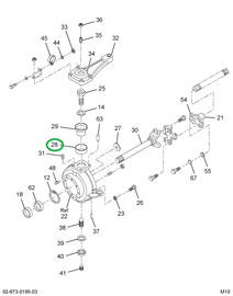 1697226C1 BUSHING UPR K/P