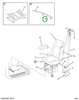 1697483C91 Kit, Seat Knob And Tilt Rod