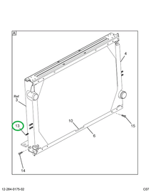1697665C1 STUD SPECIAL RAD MTG ETC