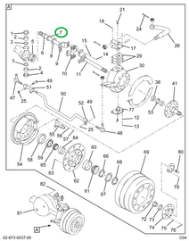 1697822C1 WASHER THRUST U-JT