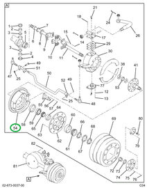 1697848C1 Bracket, Brake Camshaft And Ch