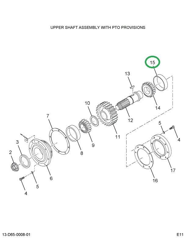1697859C1 Bearing, Cup Transfer Case