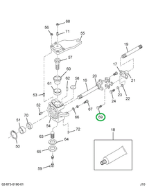 1697904C1 Bolt, Axle Shaft U-joint