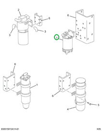 1698461C91 BOWL ASSY W/12V 200W HEATER