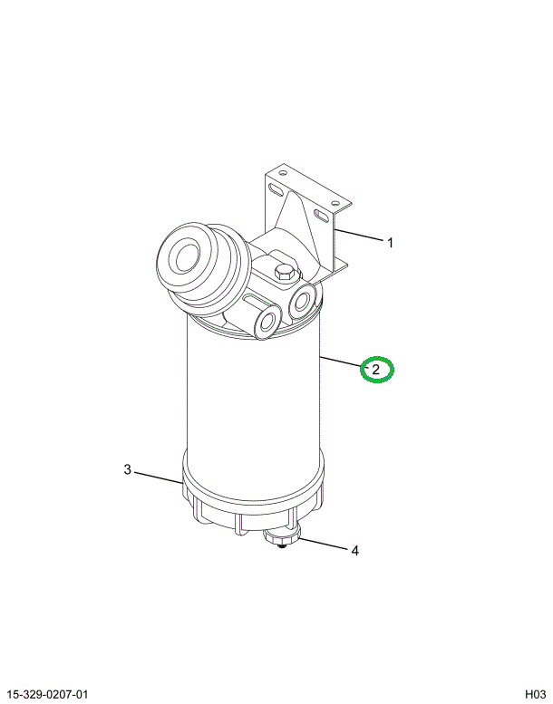 1698479C91 FILTER,ELEMENT R60P FUEL FILTE