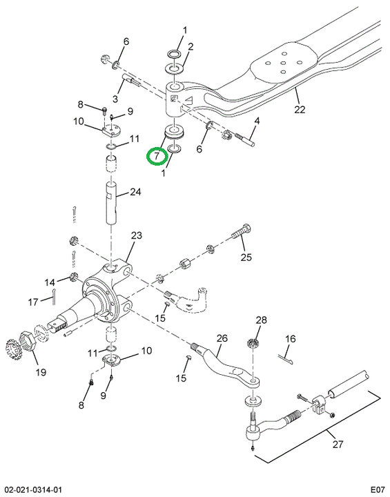 1698524C91 BEARING-THRUST W/SEAL I60S