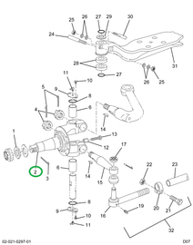 1699479C91 KNUCKLE STRG LEFT 02ADD