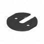 17-10320-001 SHIM-HOOD PIVOT,.125THK