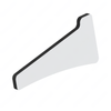 17-18454-001 LINER/INSULATION-HOOD/TUNNEL,SIDE,RH,123