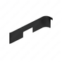 17-18743-003 MUDFLAP-FENDER,INNER,SFA,122SFA ONLY