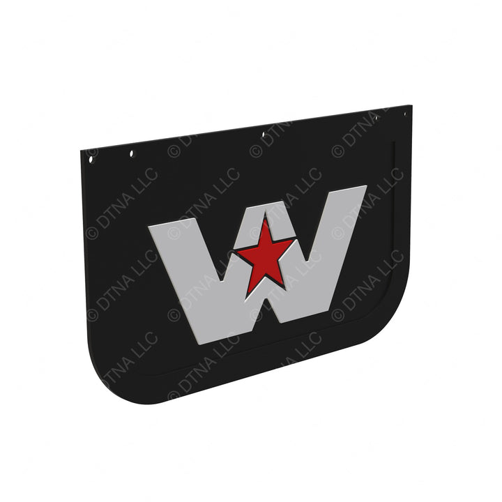 17-19947-000 MUDFLAP-BLACK,14X24,RUBBER,DRILLED HOLES