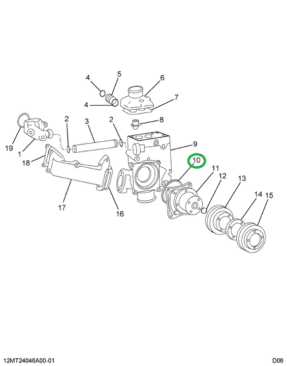 1701264C1 GASKET ADAPTER TO CARB