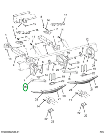 172996R91 BRACKET,KIT UNIVERSAL MUFFLER