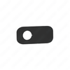 18-36497-008 PLATE-B PILLAR,W/CONNECTOR,GRAY