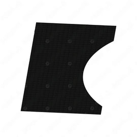 18-64936-004 UPHOLSTERY-CVR,GUSSET,UPR,LH,BLACK