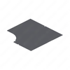 18-65239-000 LINER-SHELF,ADJ,RH CABINET,WIDE