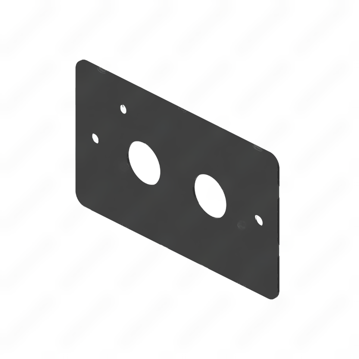 18-72227-002 PLATE-DASH,(2)12 VOLT