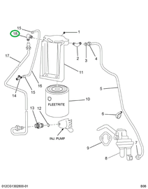 1801373C1 ELBOW AIR CLEANER PART OF AIR