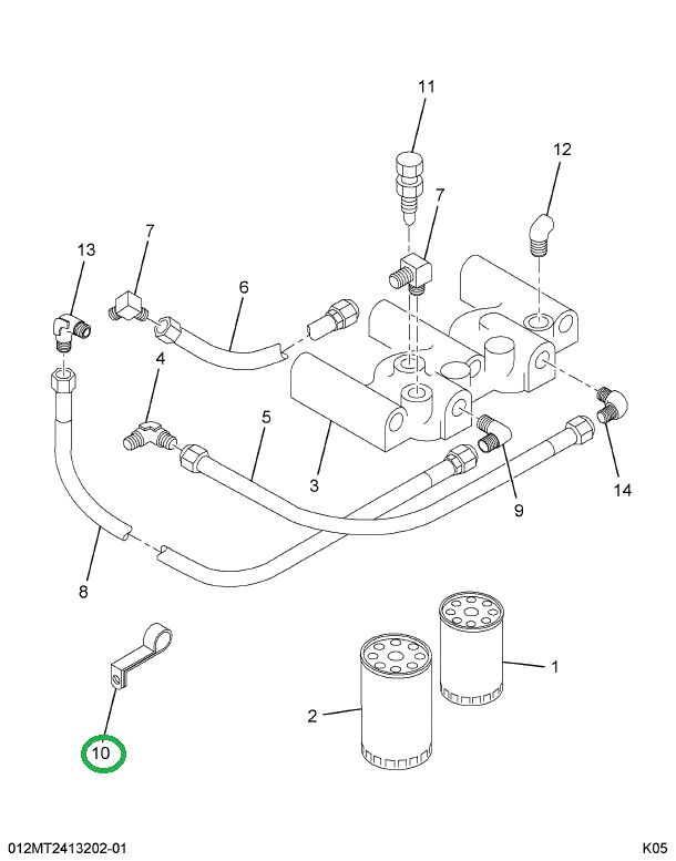 1802756C1 CLAMP RAD INLET