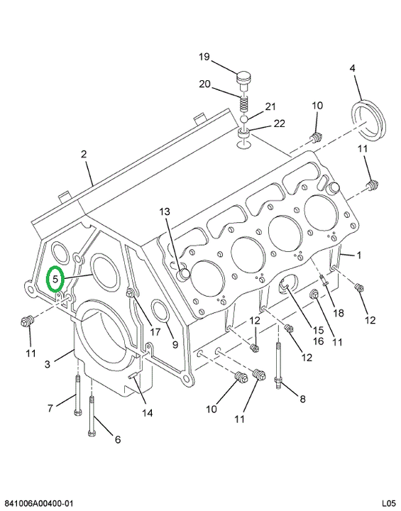1805400C3 BUSHING CAMSHAFT