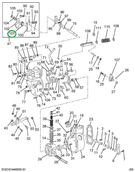 1806332C1 SPRING FUEL PUMP DIAPH ALSO SE