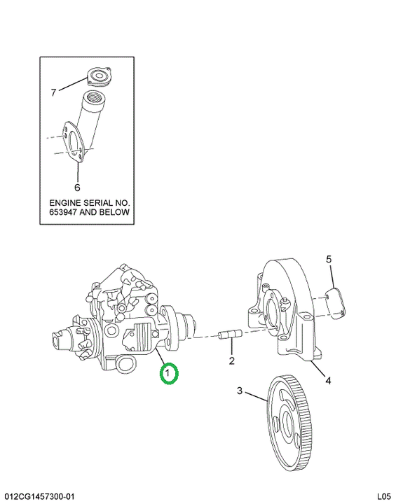 1809096C93 Pump, Fuel Injection