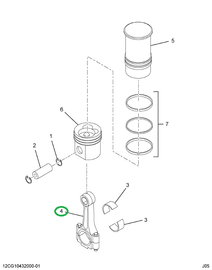 1810049C1 BUSHING ACCEL CROSS SHAFT