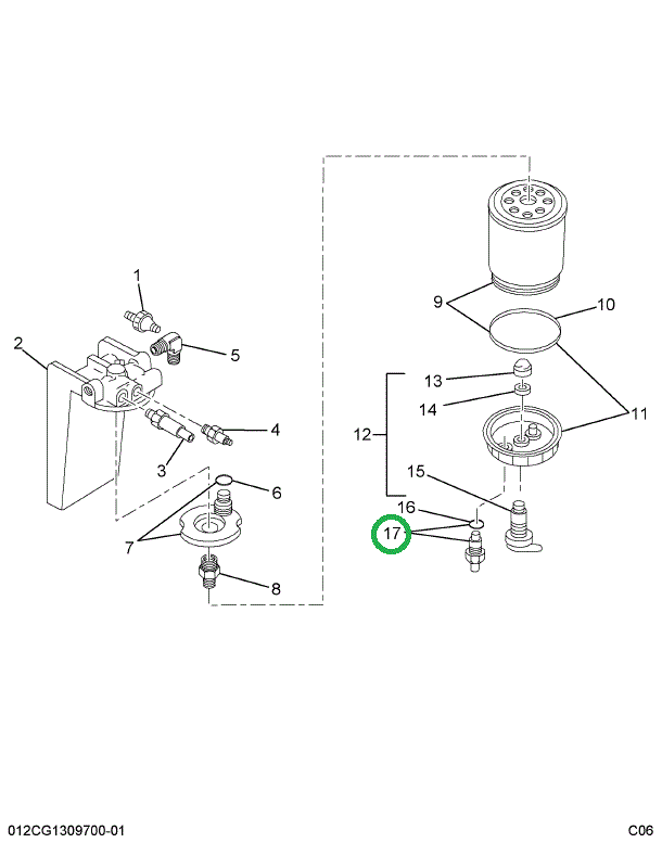 1811490C91 PUMP,WATER SENSOR PROBE