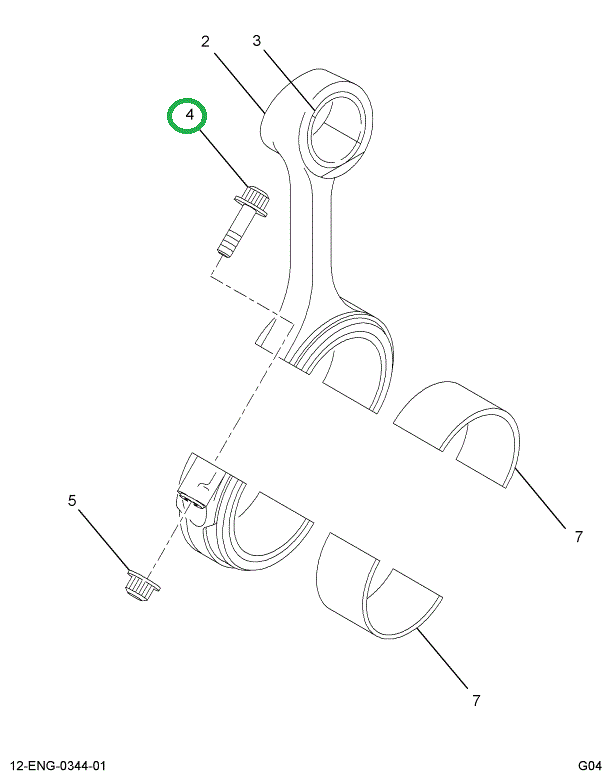 1812451C1 BOLT CONN ROD