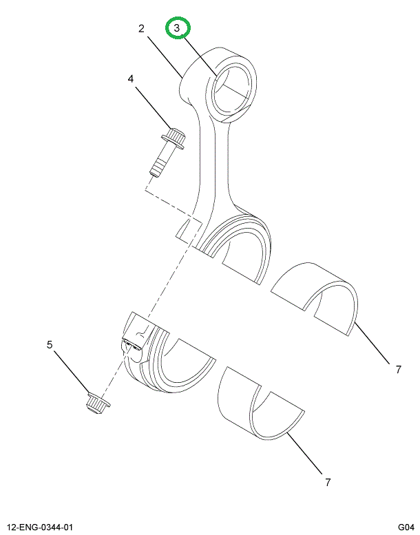 1812457C1 BUSHING, CONN ROD