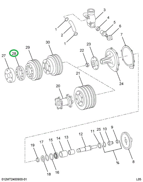 1812879C1 Spacer, Fan, Cooling System