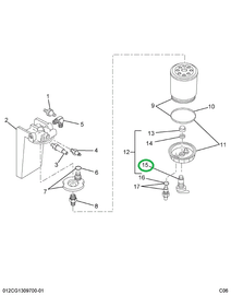 1813018C91 VALVE STARTING FUEL