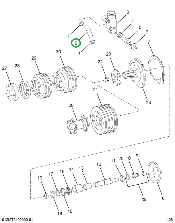 1813852C1 HOSE RAD BULK