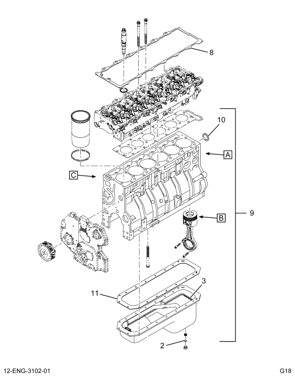 1815668C95 GSKT SET,KIT,CRANKCASE GASKETS