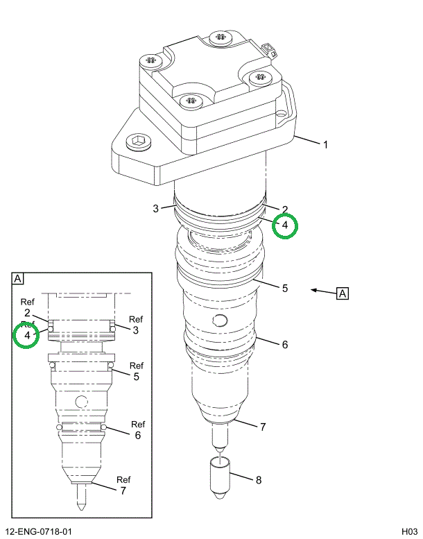 1816000C1 SEAL,RING,O 3.15 X 34.54 ID