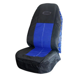 181704XN1162 CoverallsHigh Back BlackBlue