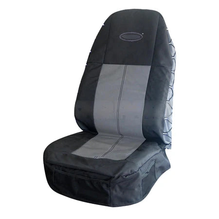 181704XN1165 CoverallsHigh Back BlackGray