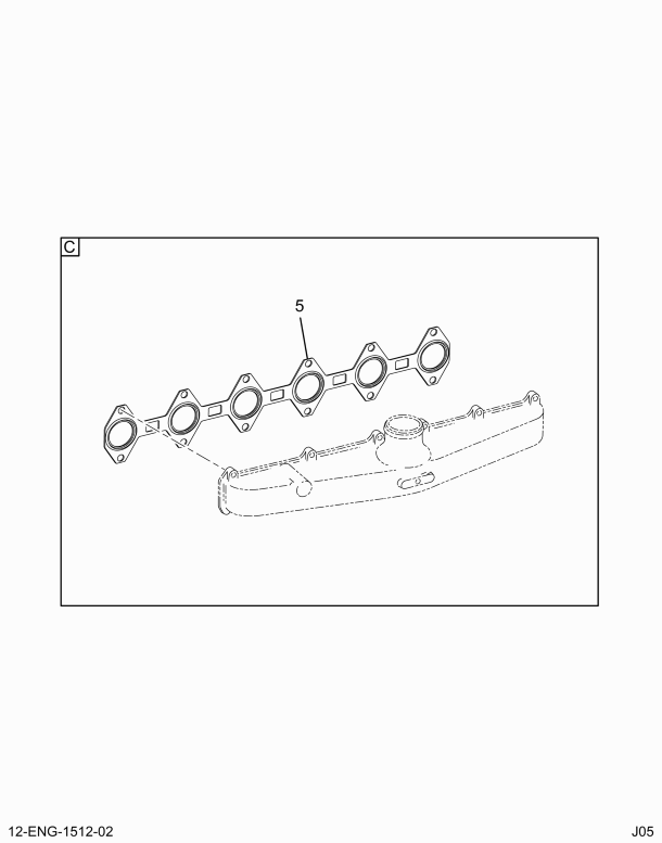 1817254C96 GASKET,PACKAGE CYL.HEAD GASKET