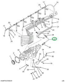 1817431C91 TUBE  ASSY ANEROID