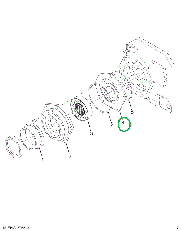 1817847C1 PLATE  OIL PUMP