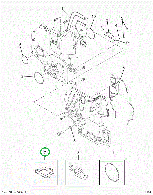 1817974C1 GASKET  WATER INLET ELBOW