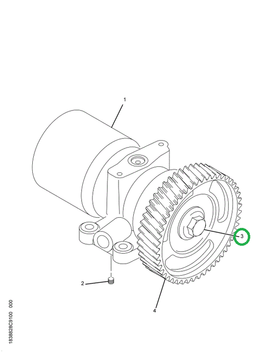1818236C1 BOLT  M12 X 30 HEX FLANGE