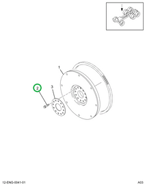 1818242C1 BOLT M12 X 48MM